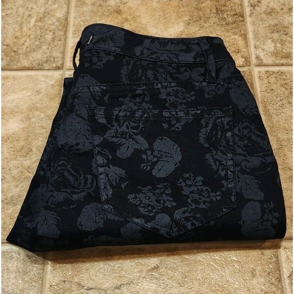 Nine West Vintage America Collection Size 27/4R Matchstick Skinny Patterned, EUC - Picture 7 of 10